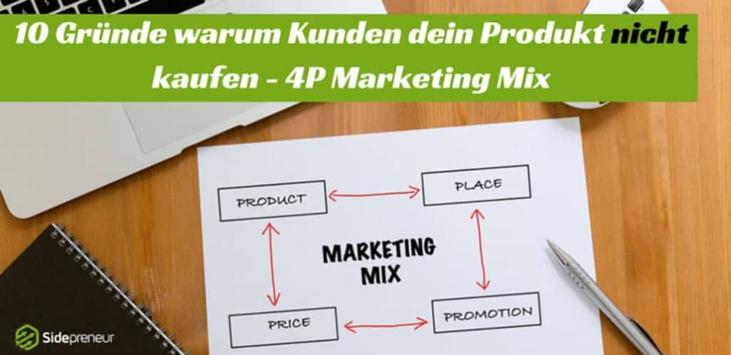 Der 4P Marketing Mix für Deine Conversion-Rate